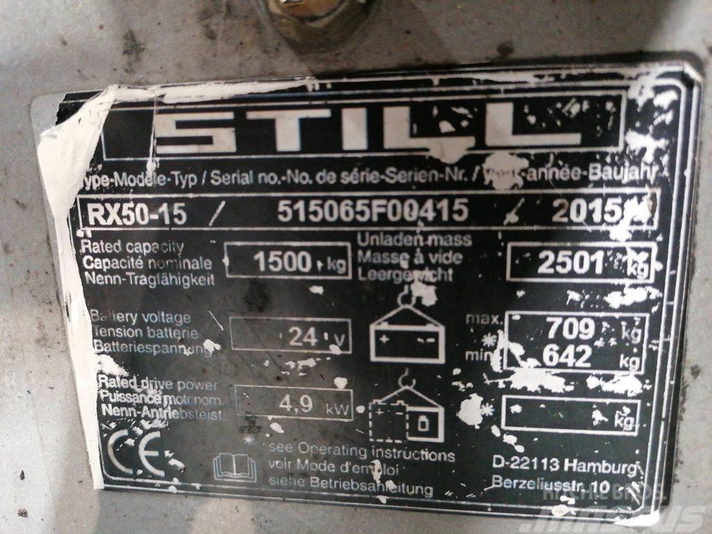 Still RX50-15 Elektro Stapler