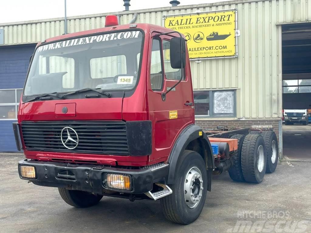 Mercedes-Benz SK 2628 Heavy Duty Chassis 6x4 V8 ZF Big Axle Good Wechselfahrgestell