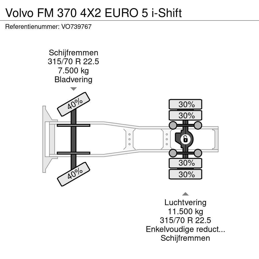 Volvo FM 370 4X2 EURO 5 i-Shift Sattelzugmaschinen