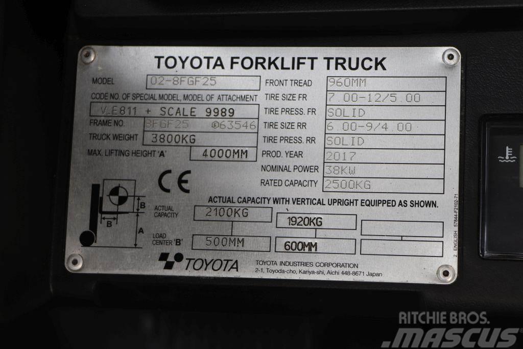 Toyota 02-8FGF25 Gas Stapler