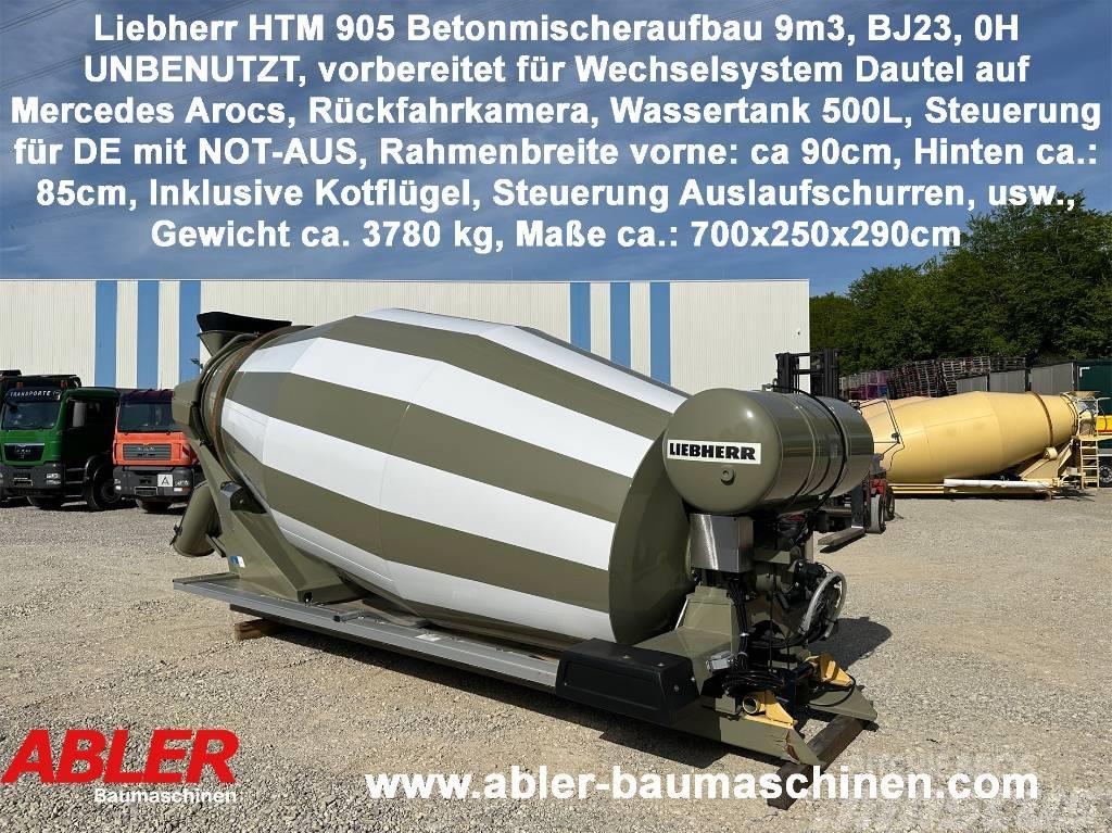 Liebherr HTM 905 9m3 Wechselsys. für Dautel auf MB UNUSED Beton-Mischfahrzeuge