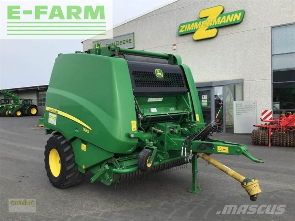 John Deere 990 Quaderpressen