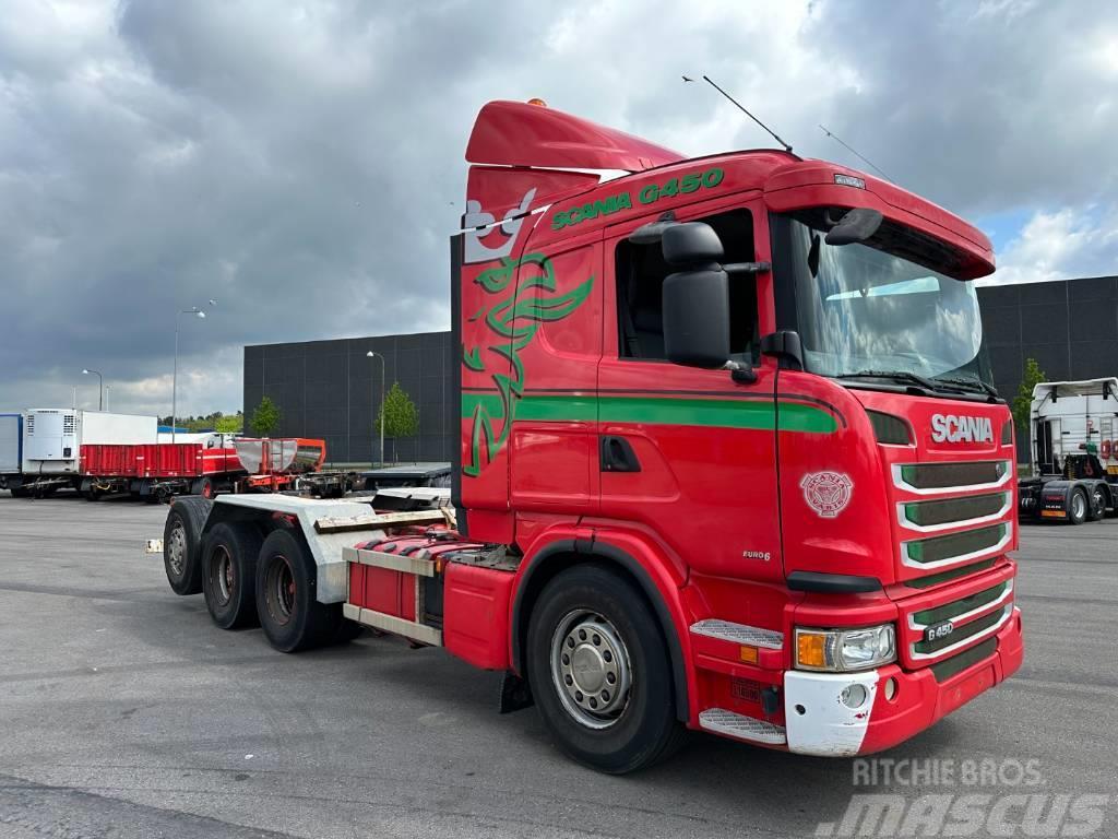 Scania G450 LB 8x4*4 HNB Euro 6 / Chassis / Fahrgestell Wechselfahrgestell