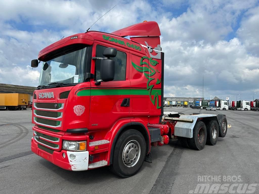 Scania G450 LB 8x4*4 HNB Euro 6 / Chassis / Fahrgestell Wechselfahrgestell