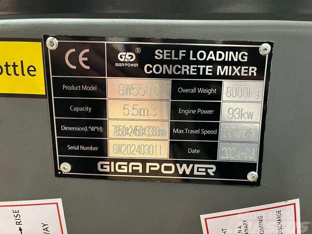  Giga power 5500 Beton-Mischfahrzeuge