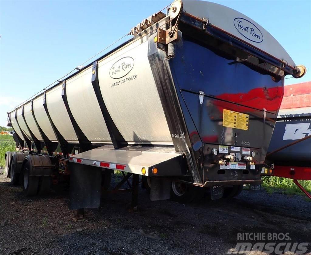  Trout River LIVE BOTTOM Tipper trailers
