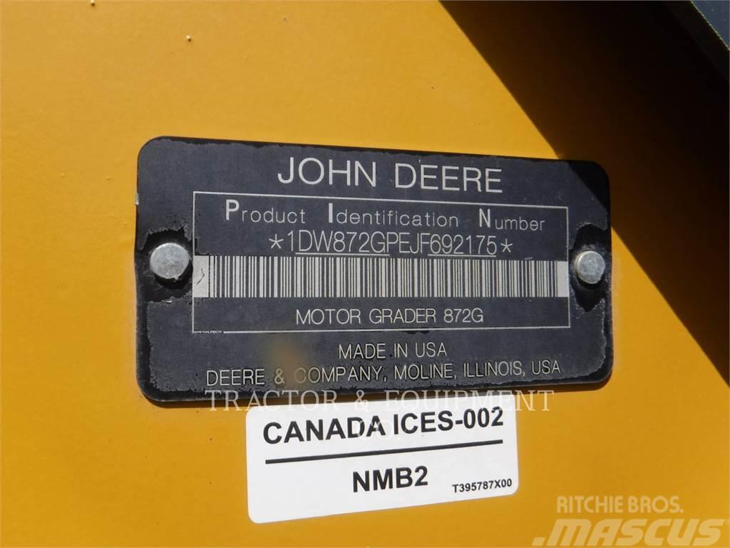 John Deere 872GP Grader