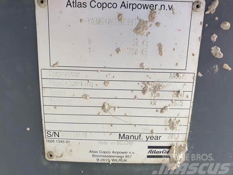 Atlas Copco XAS 67 KD Kompressoren