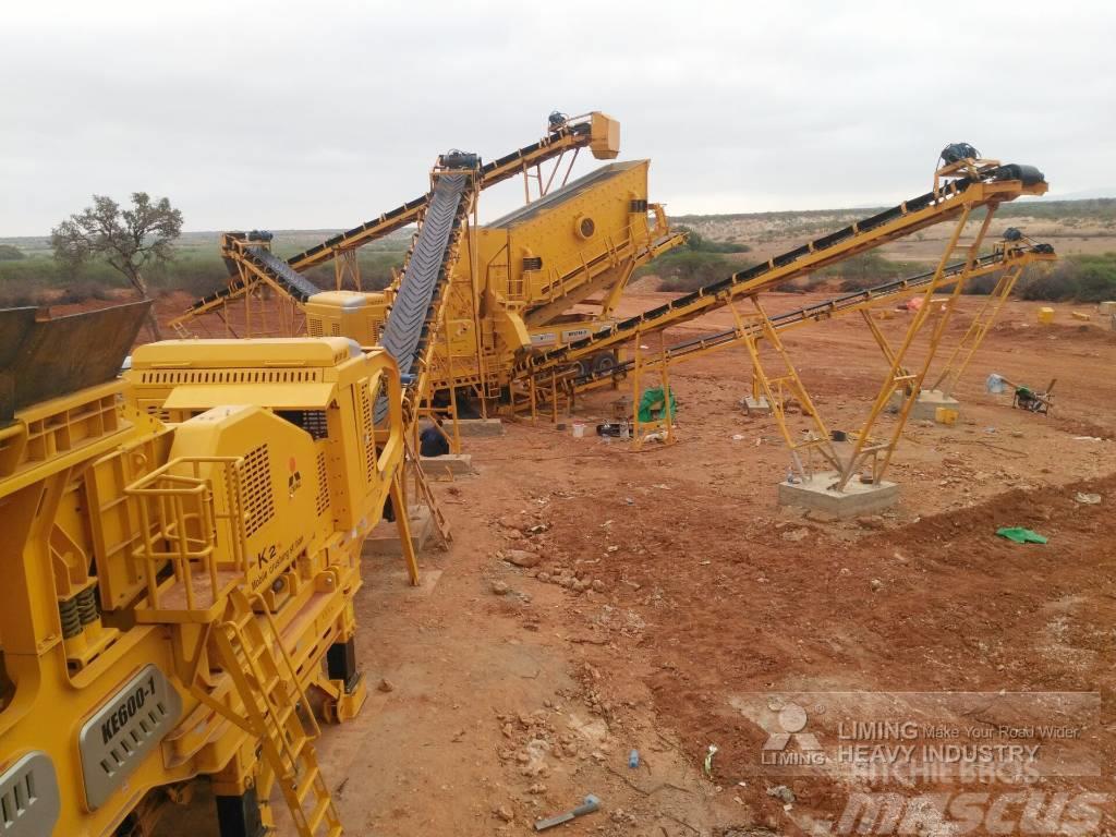 Liming 150tph Aggregate and Sand Crushing Mobile Crusher Mobile Brecher