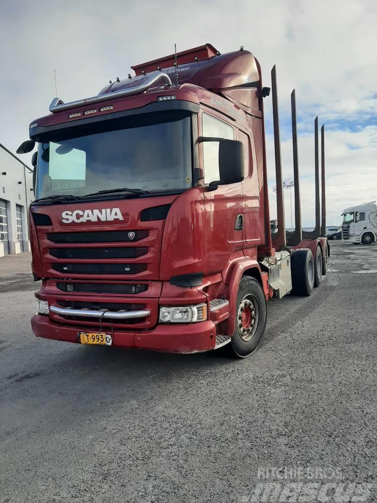 Scania R 730 Holzfahrzeuge