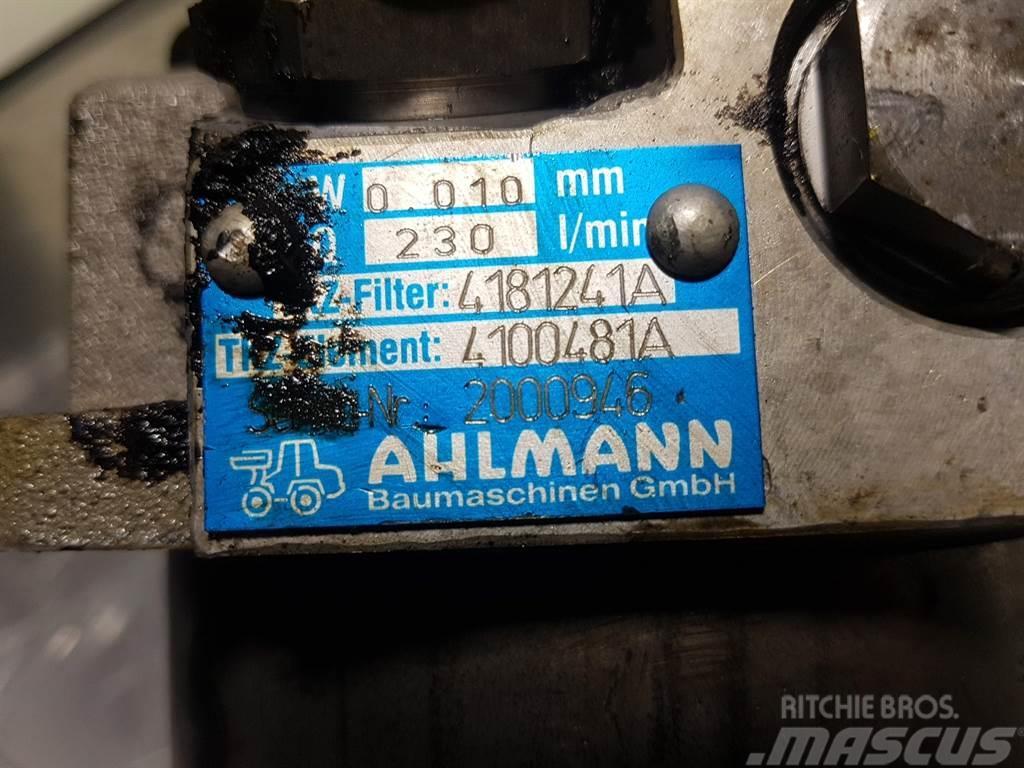 Ahlmann AZ 150 - 4181241A - Filter Hydraulik