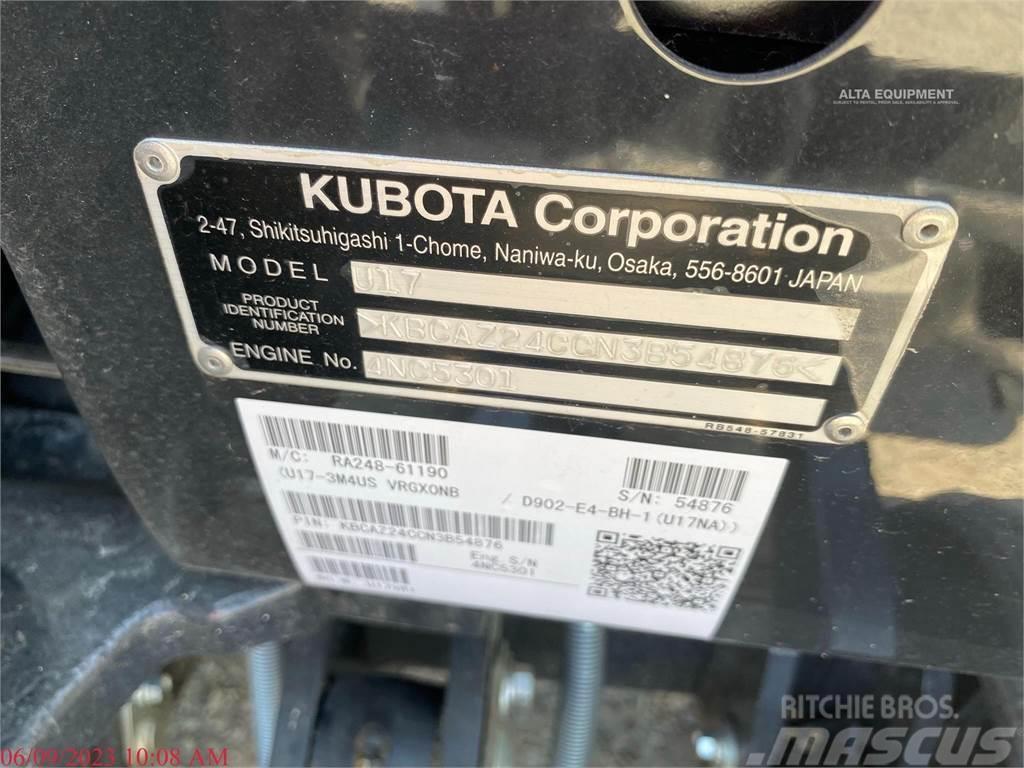 Kubota U17 Minibagger < 7t