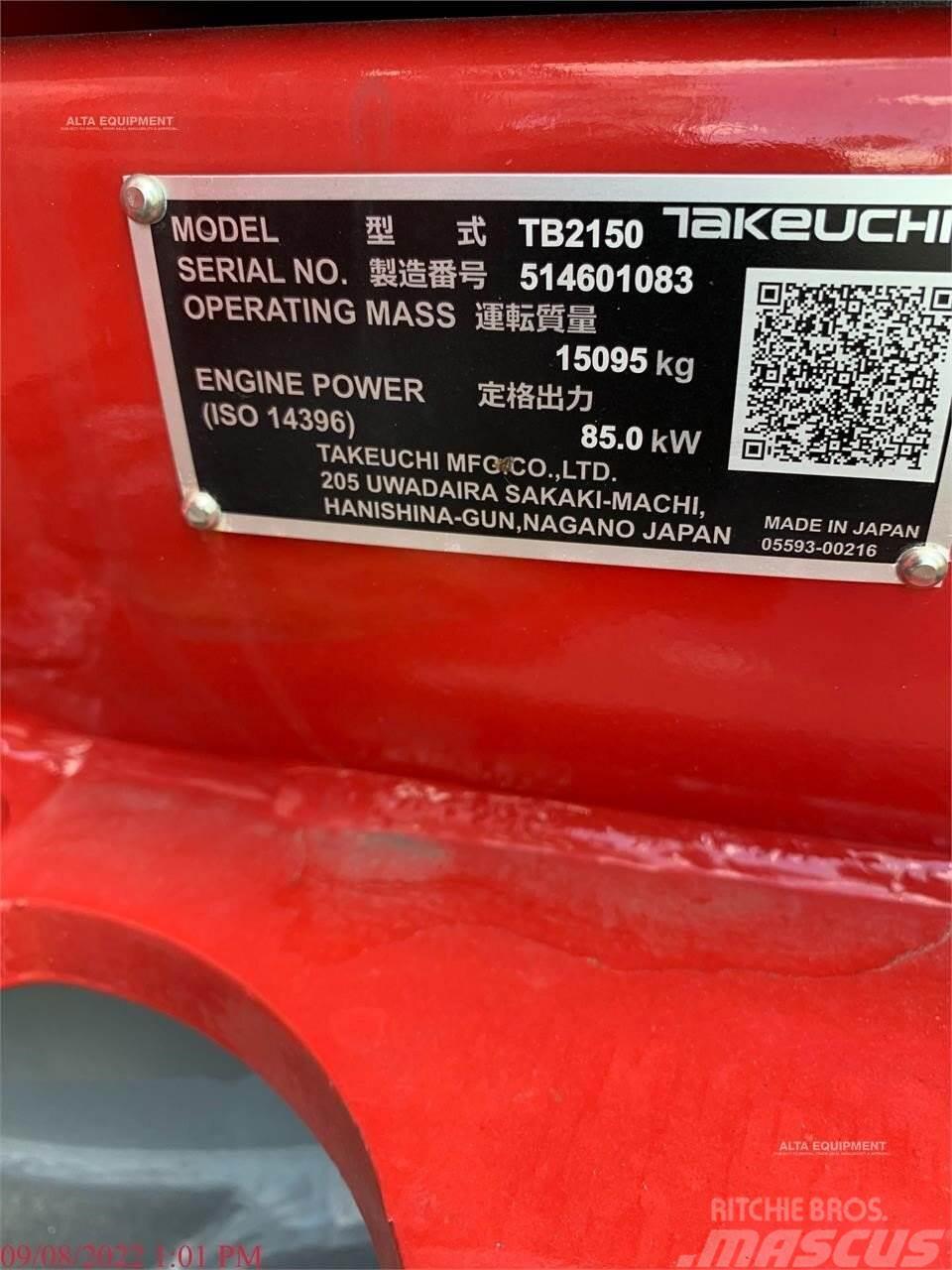 Takeuchi TB2150 Raupenbagger