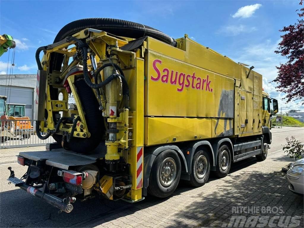 MAN TGS 35480 Saugbagger mit Fernbedienung MTS Saug- und Druckwagen