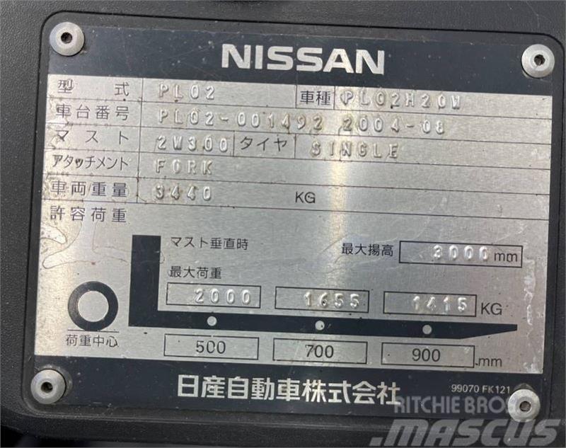Nissan PL02M20W Andere Gabelstapler