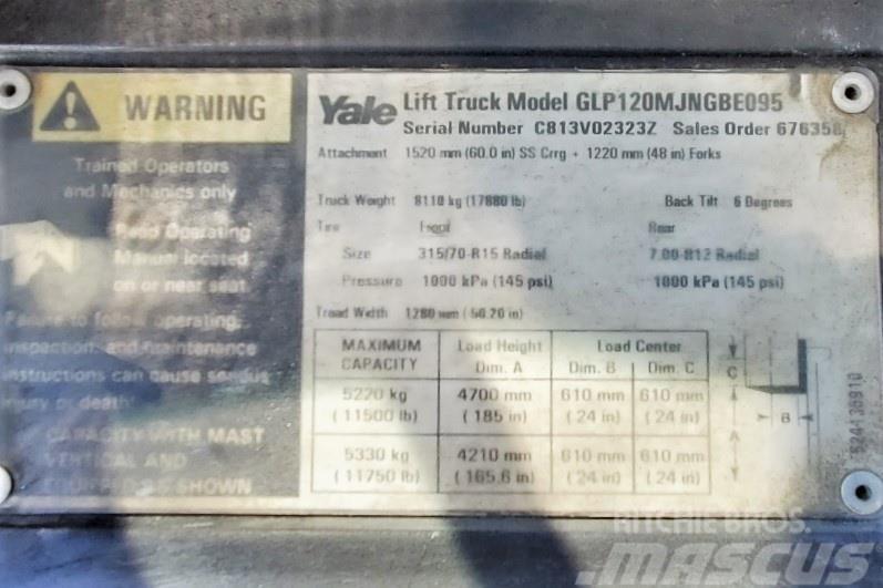 Yale GLP120MJ Andere Gabelstapler