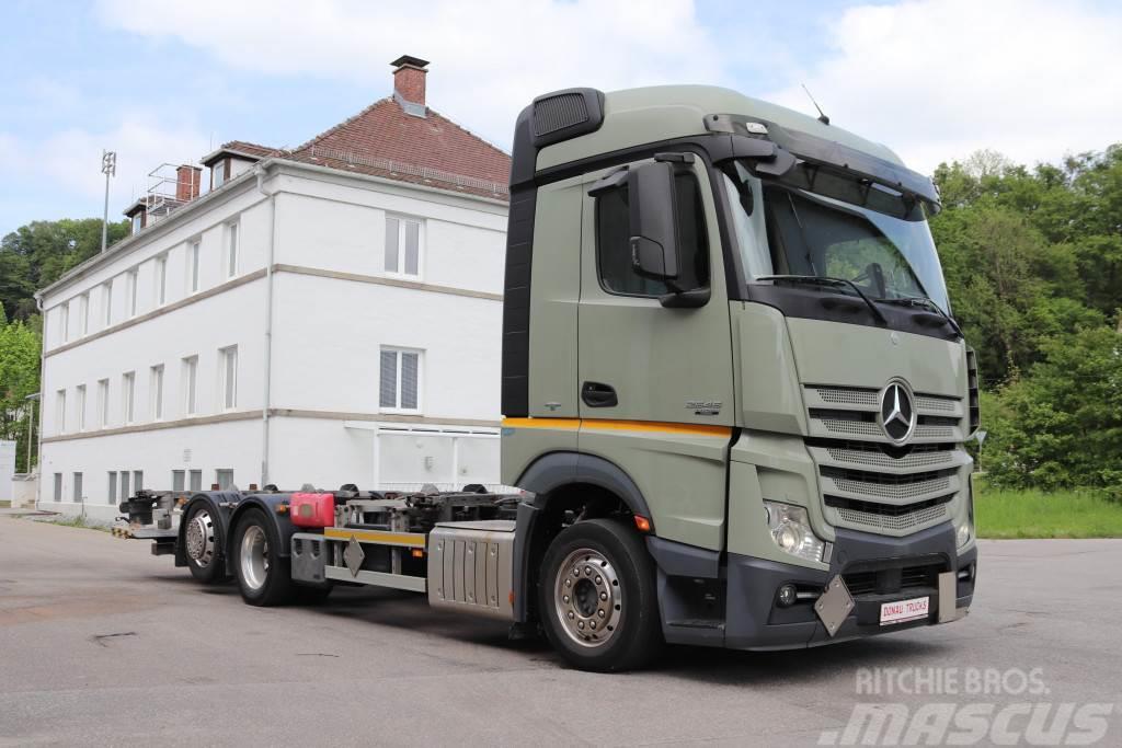 Mercedes-Benz Actros 2545 6x2 Retarder Lift Lenkachse AHK LBW Containerwagen
