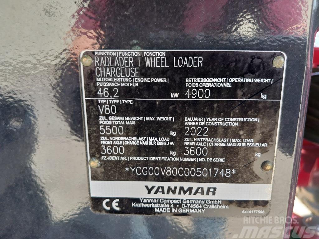 Yanmar V80 Radlader