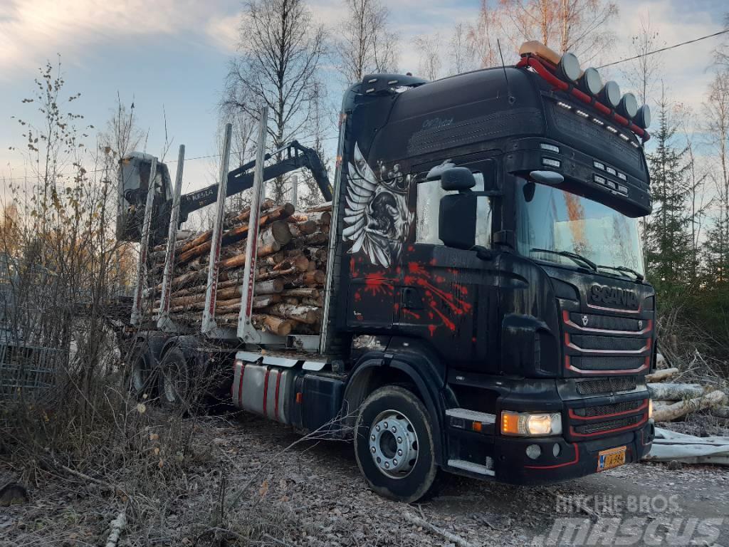 Scania R 620 6x4 Holzfahrzeuge