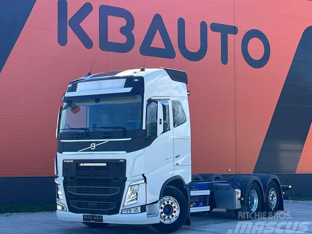 Volvo FH 460 6x2 9 TON FRONT AXLE / PTO / CHASSIS L=6300 Wechselfahrgestell