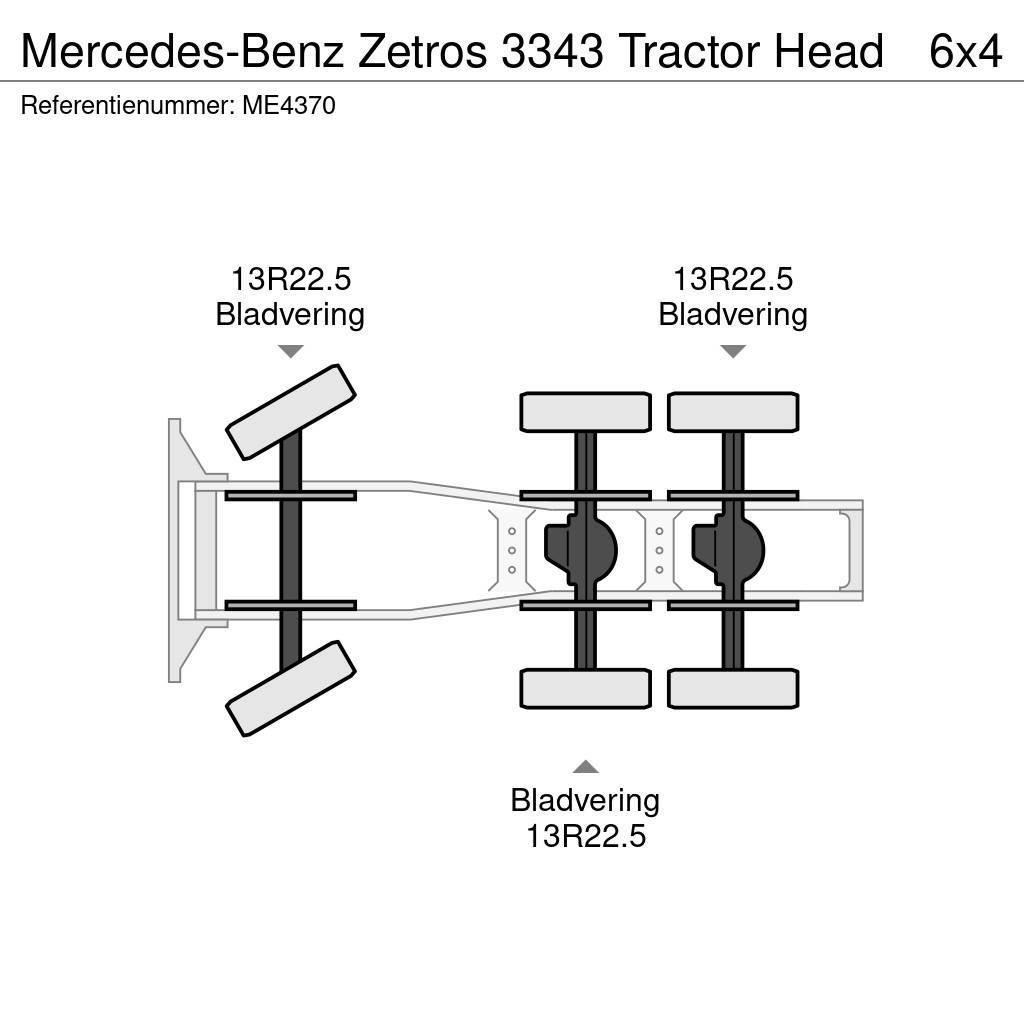 Mercedes-Benz Zetros 3343 Tractor Head Sattelzugmaschinen