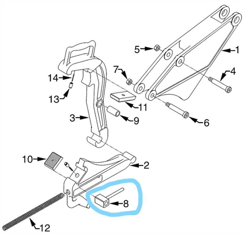  Petol Gearench Tools T3W Rig Wrench Part #HU61 Low Bohrgeräte Zubehör und Ersatzteile