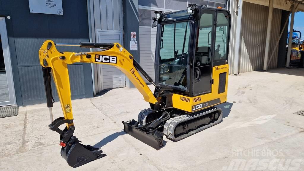 JCB 19C-1 - 2017 YEAR - 1430 WORKING HOURS Minibagger < 7t