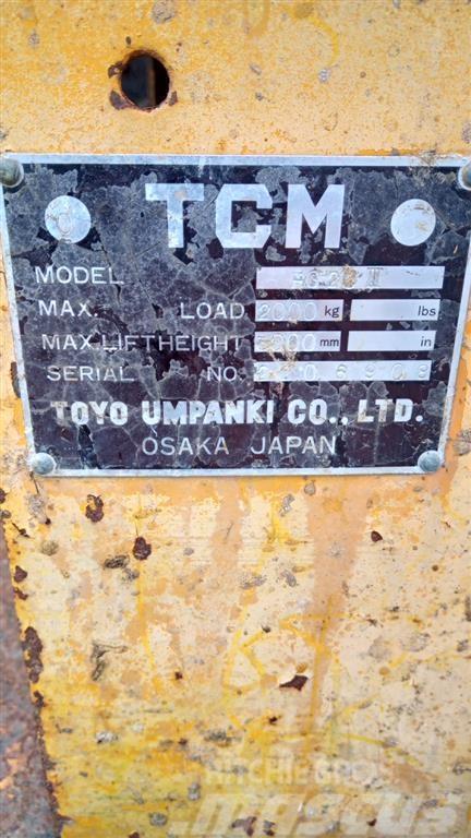 TCM FG 20 Momsfri Diesel Stapler