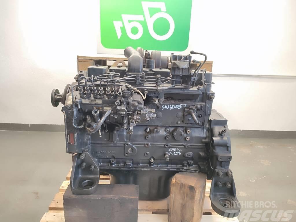 Komatsu SAA6D102E-2 complete engine Motoren