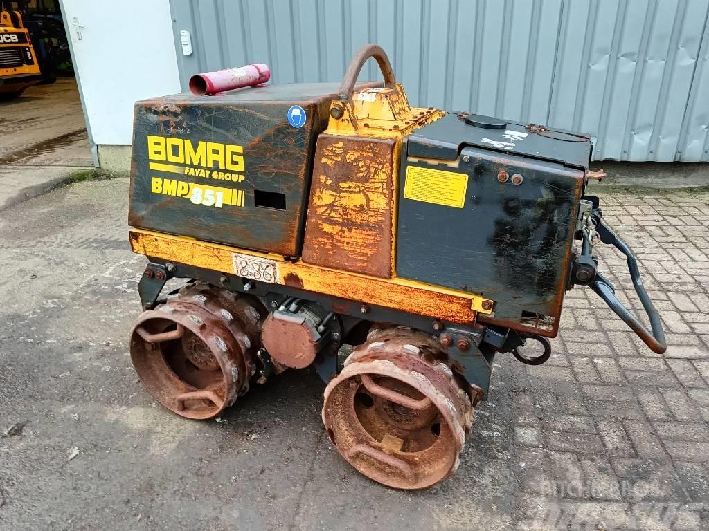 Bomag BMP 851 remote controlled duo roller wals walz Tandemwalzen