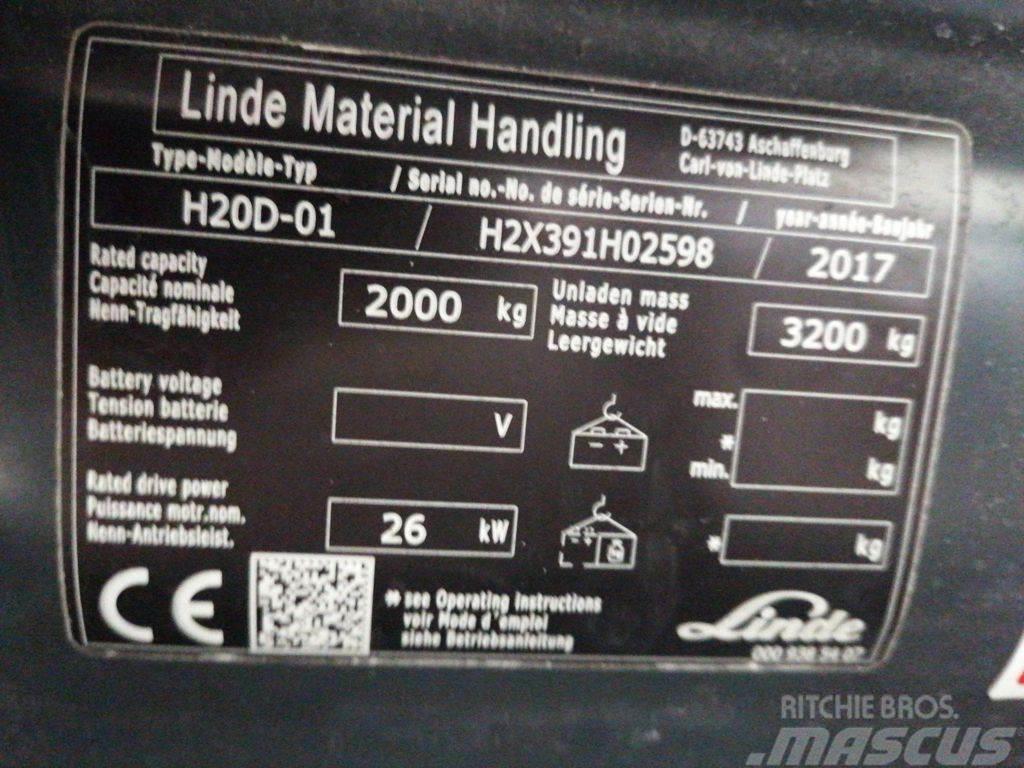 Linde H20D-01 Diesel Stapler