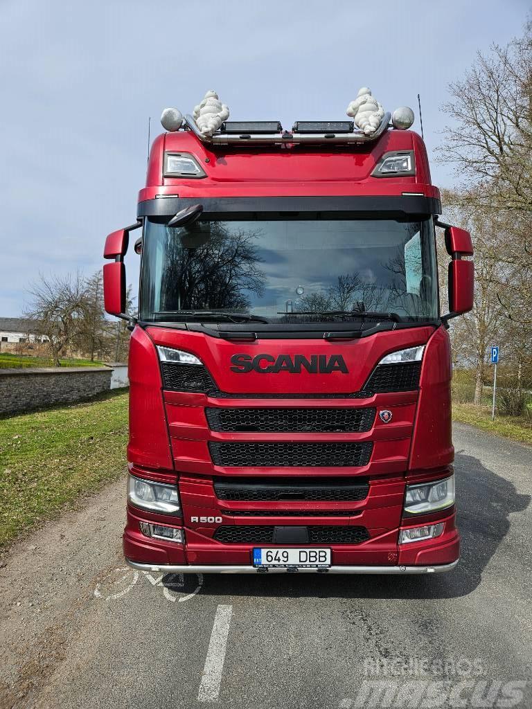 Scania R 500 Holzfahrzeuge