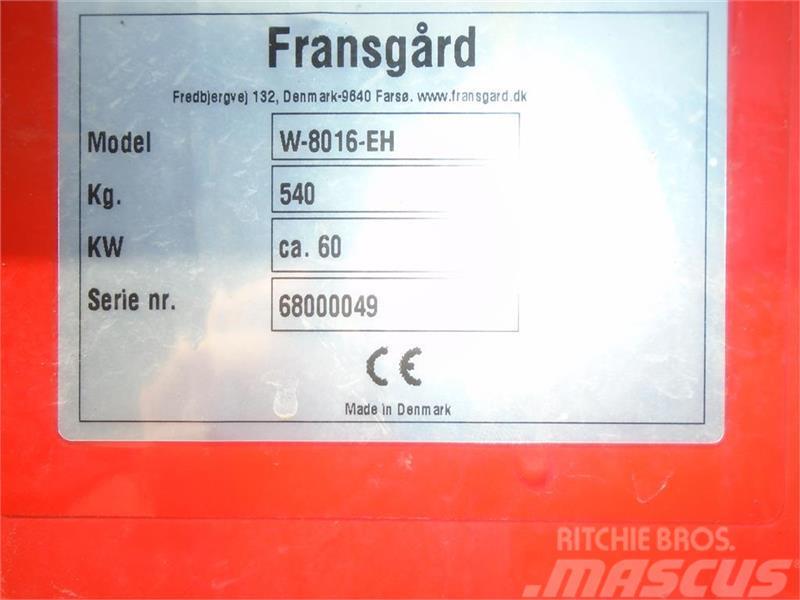 Fransgård W-8016-EH  m/ Radiostyring  Meget Velholdt Seilwinden