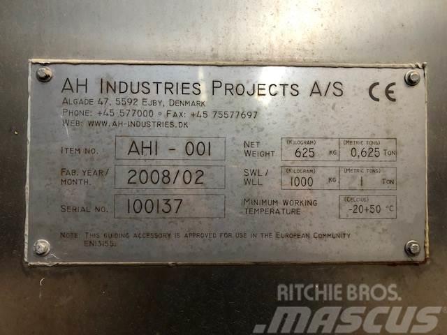  AH Industries Projects Spil AH1-001 Fahrstühle, Seilwinden und Bauaufzüge