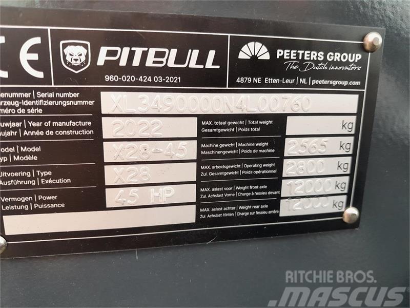  Pitbull X28-45 Plus DK Minilader