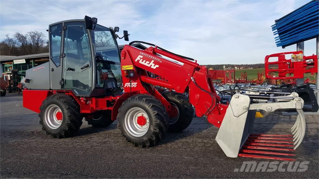 Fuchs F 1400 Teleskop mit Kabine über 400 cm Hubhöhe Hoflader