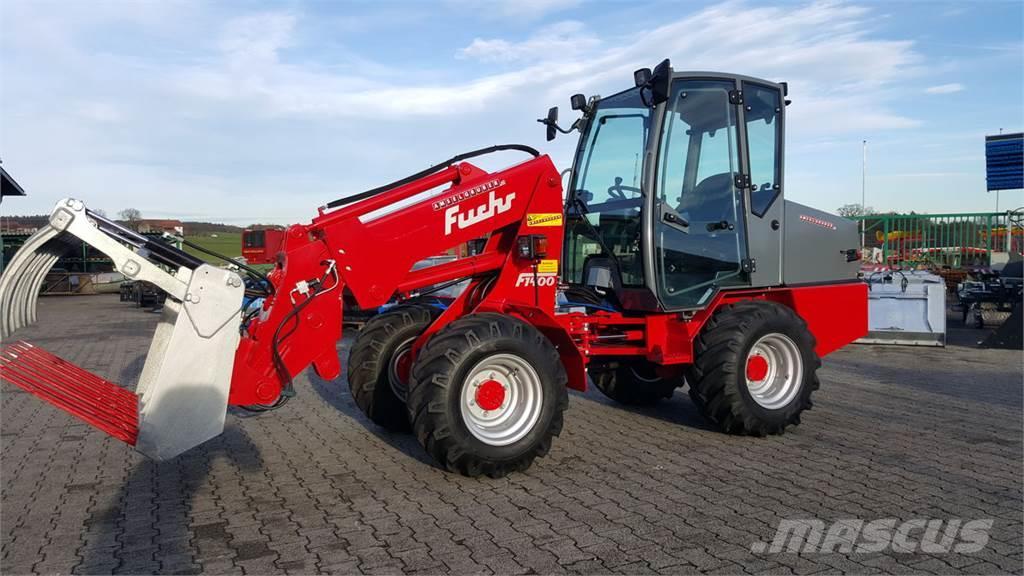 Fuchs F 1400 Teleskop mit Kabine über 400 cm Hubhöhe Hoflader