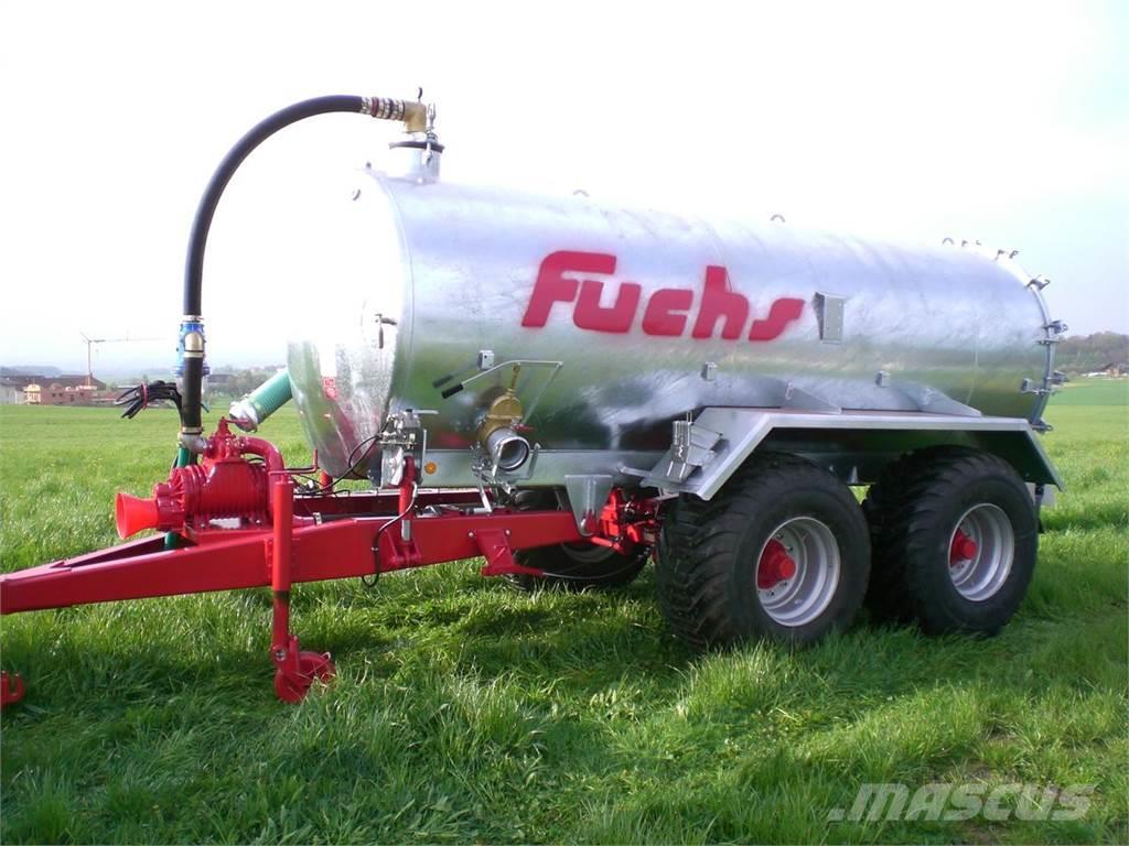 Fuchs Güllefass Mit Tandemachse Gülletankwagen