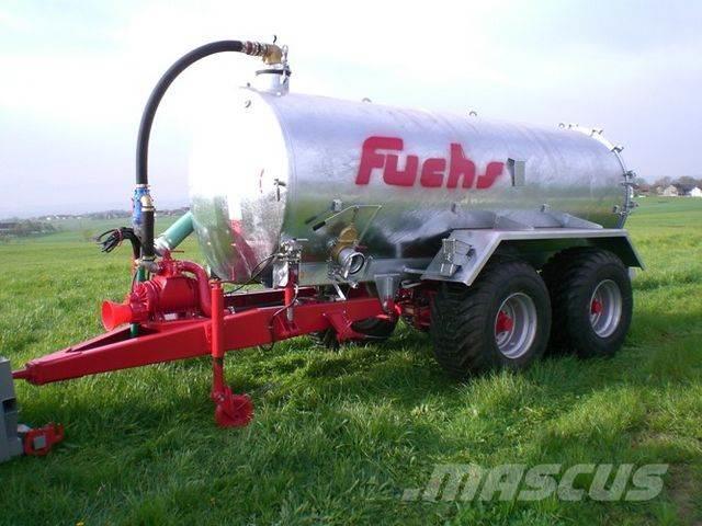 Fuchs Güllefass Mit Tandemachse Gülletankwagen