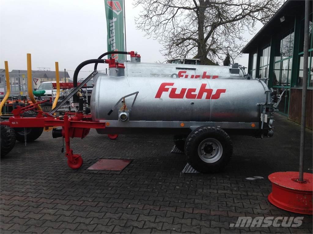 Fuchs Vakuumfass VK 3 mit 3000 Liter Gülletankwagen