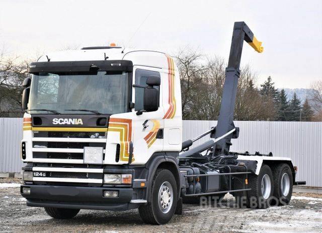 Scania R124 470 Abrollkipper *6x2* Top Zustand ! Abrollkipper