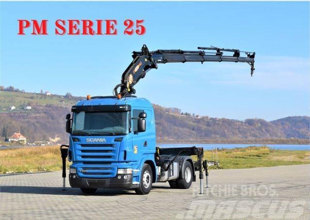 Scania R420 * Sattelzugmaschine + PM SERIE 25/FUNK *TOP Kranwagen