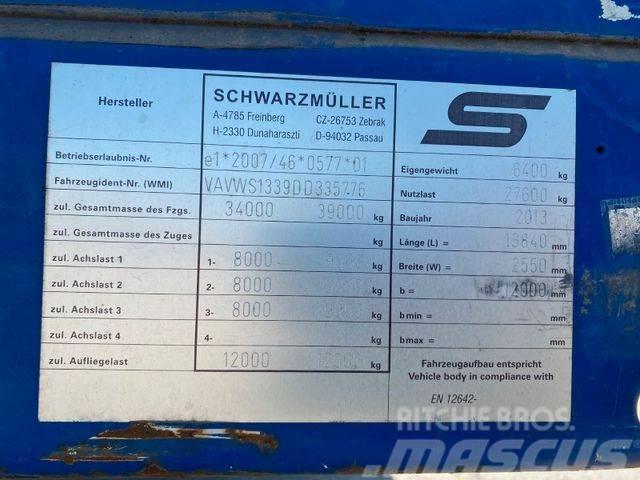 Schwarzmüller with sides, coil mulde system vin 776 Curtainsiderauflieger