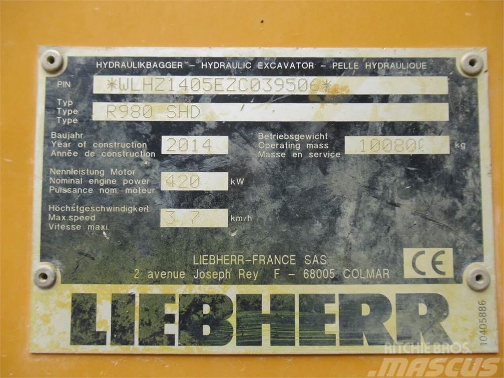 Liebherr R 980 SME Raupenbagger