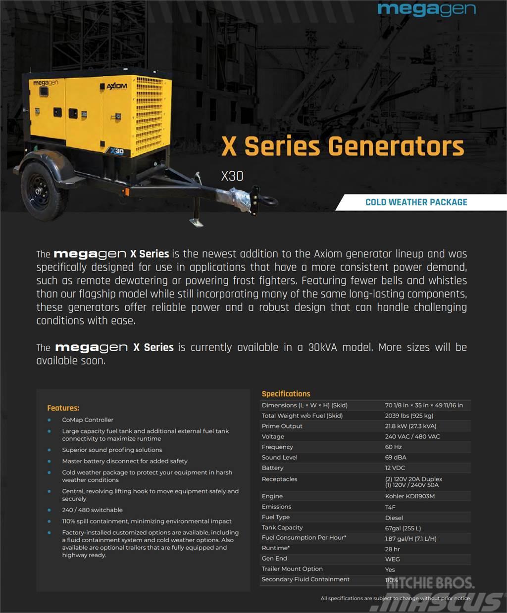  Axiom Equipment Group MegaGen X30 Andere Generatoren
