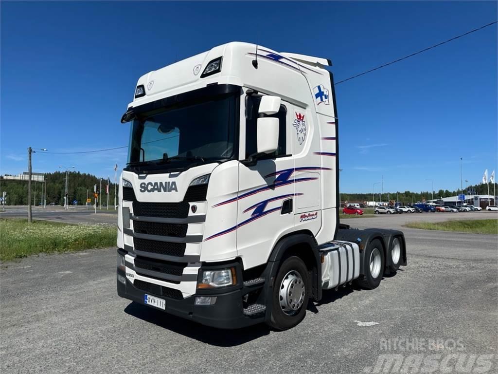 Scania S500 6x2 euro6 557tkm Sattelzugmaschinen