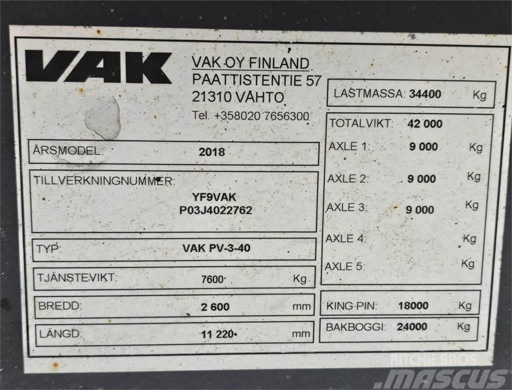 VAK PV-3-40 Andere Auflieger