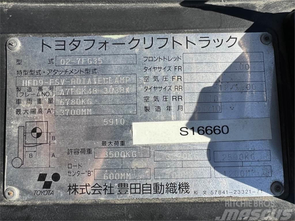 Toyota 7FG35 Andere Gabelstapler