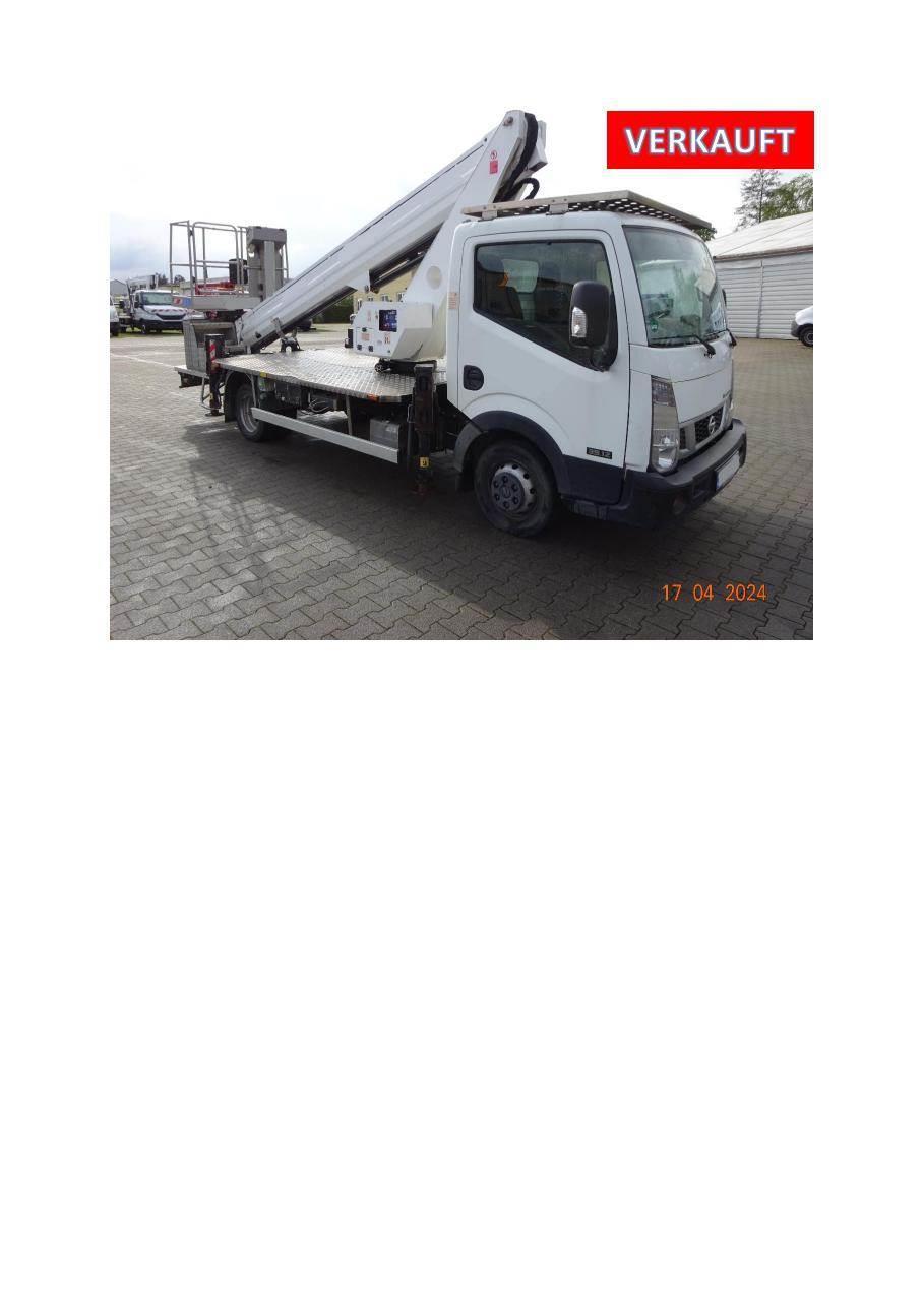 Oil & Steel Scorpion 2313 auf Nissan CabStar Truck & Van mounted aerial platforms