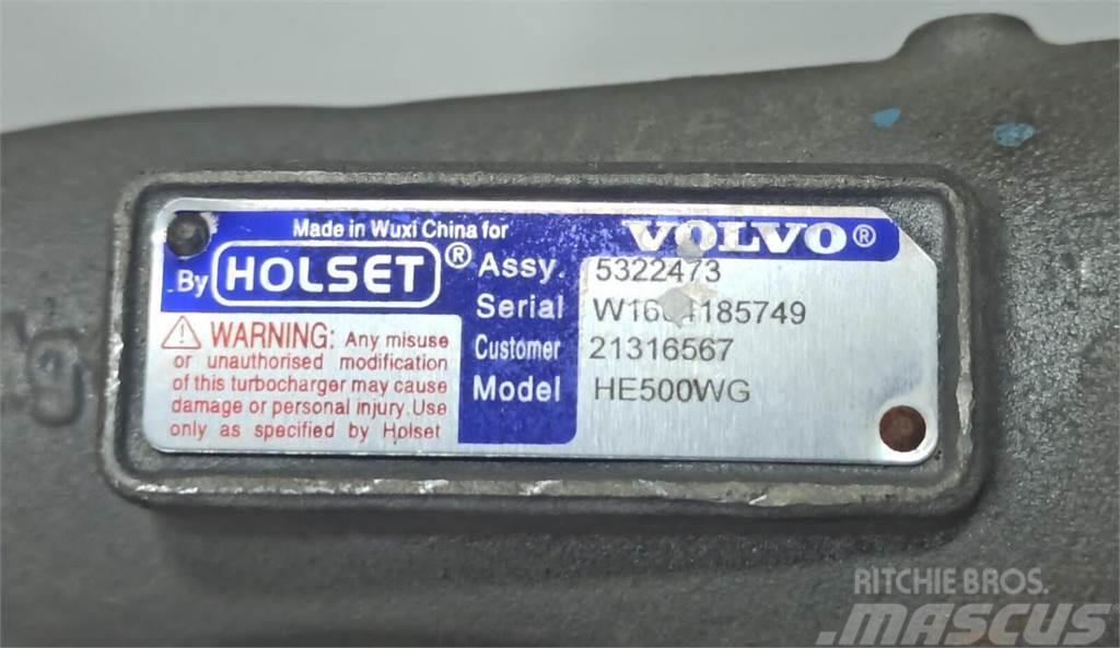 Holset /Tipo: D11 Turbocompressor HE500WG Volvo MD11 5322 Motoren